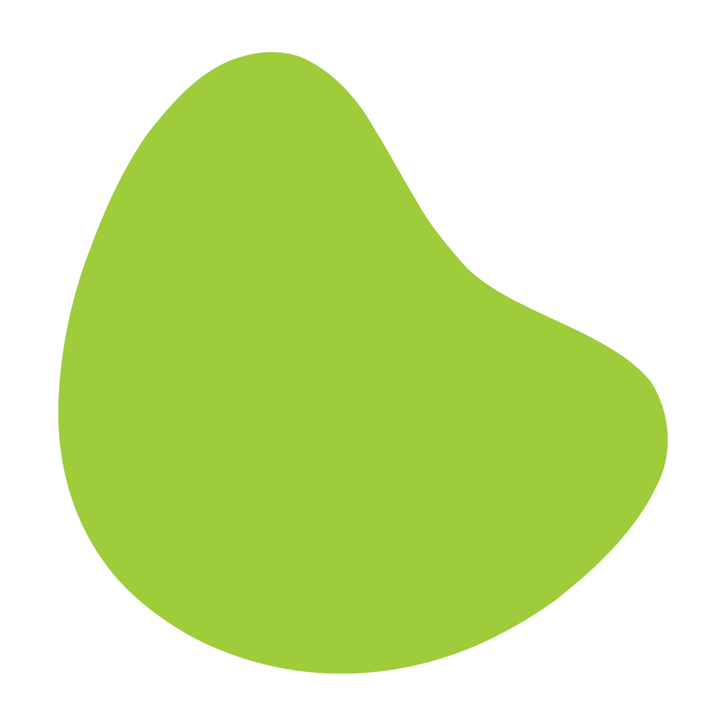 A bright green, rounded hill with a smooth surface.