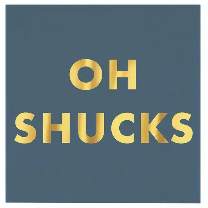 Cocktail Napkins - Oh Shucks