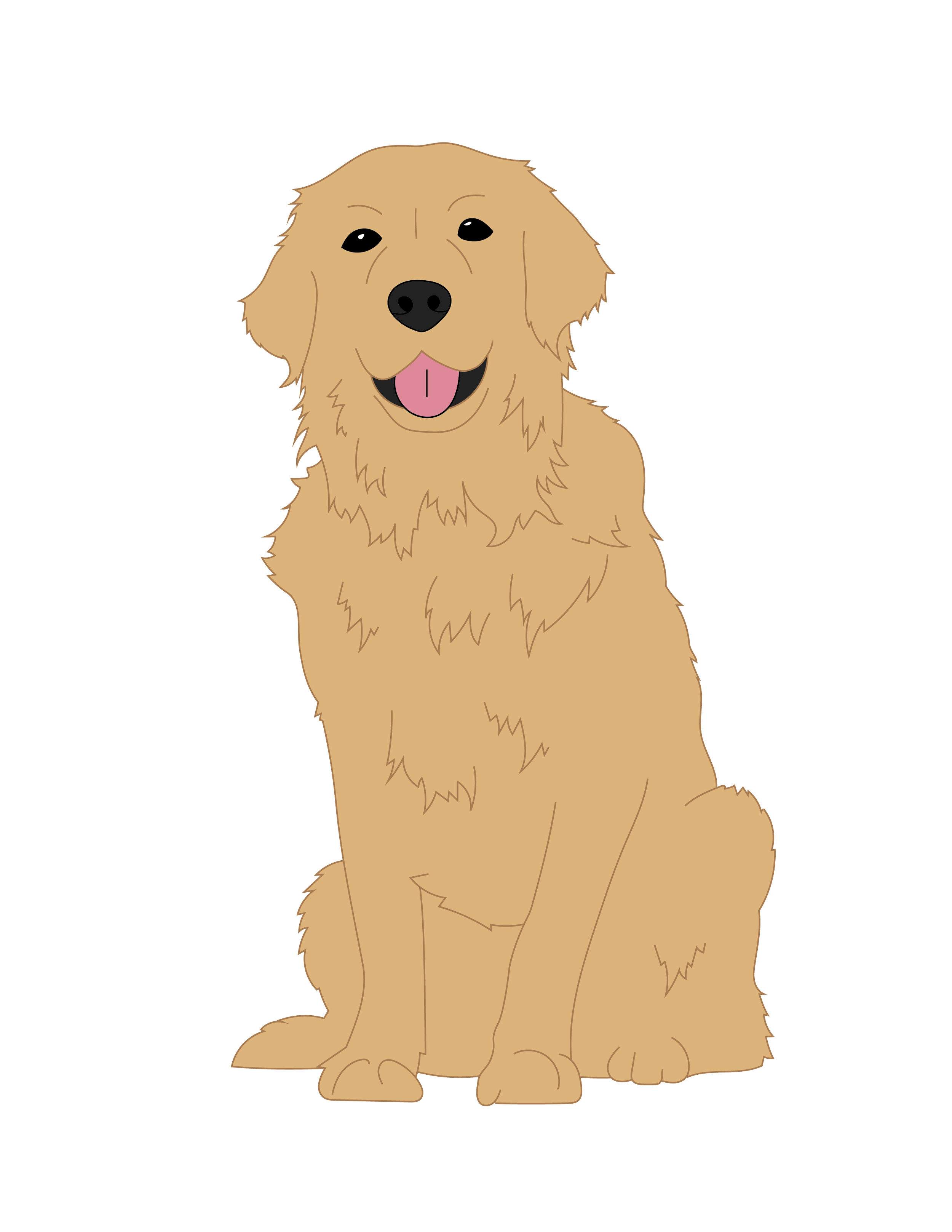 Golden Retriever Illustration.png