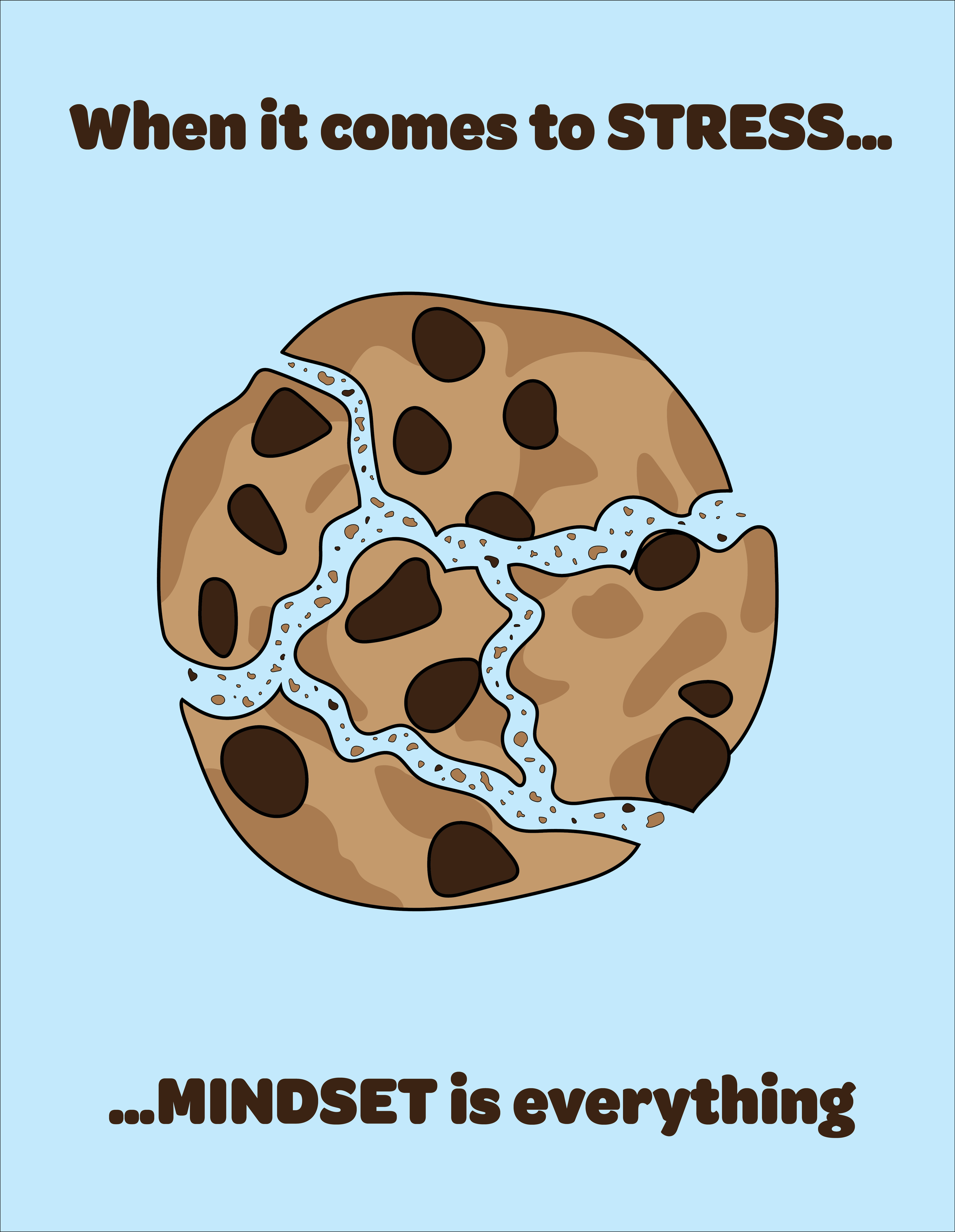 Simplified the design and adjusted the overall balance by focusing on a single cookie
