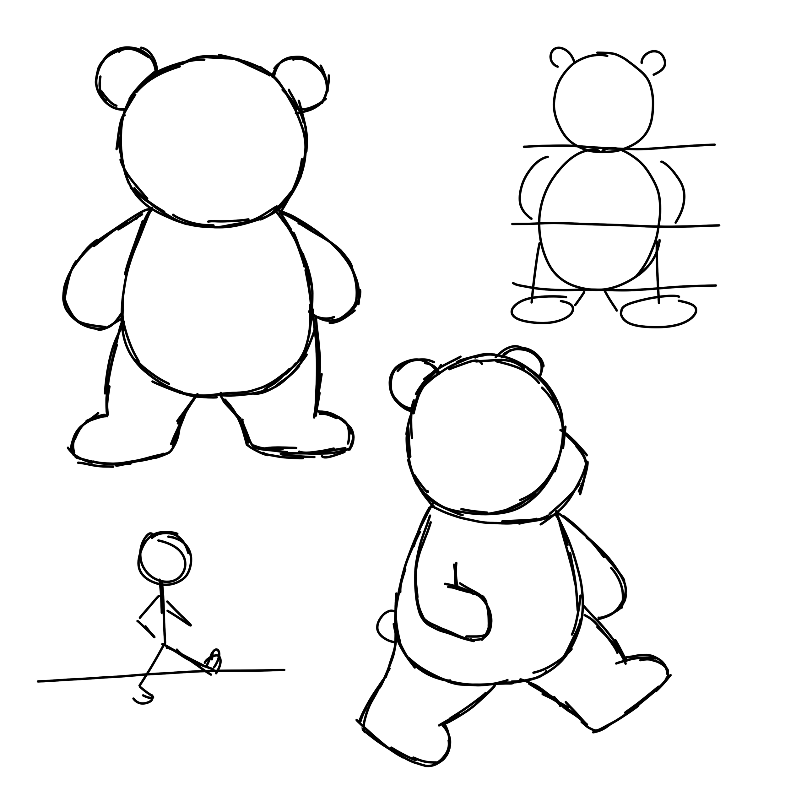 Cartoonized Bear