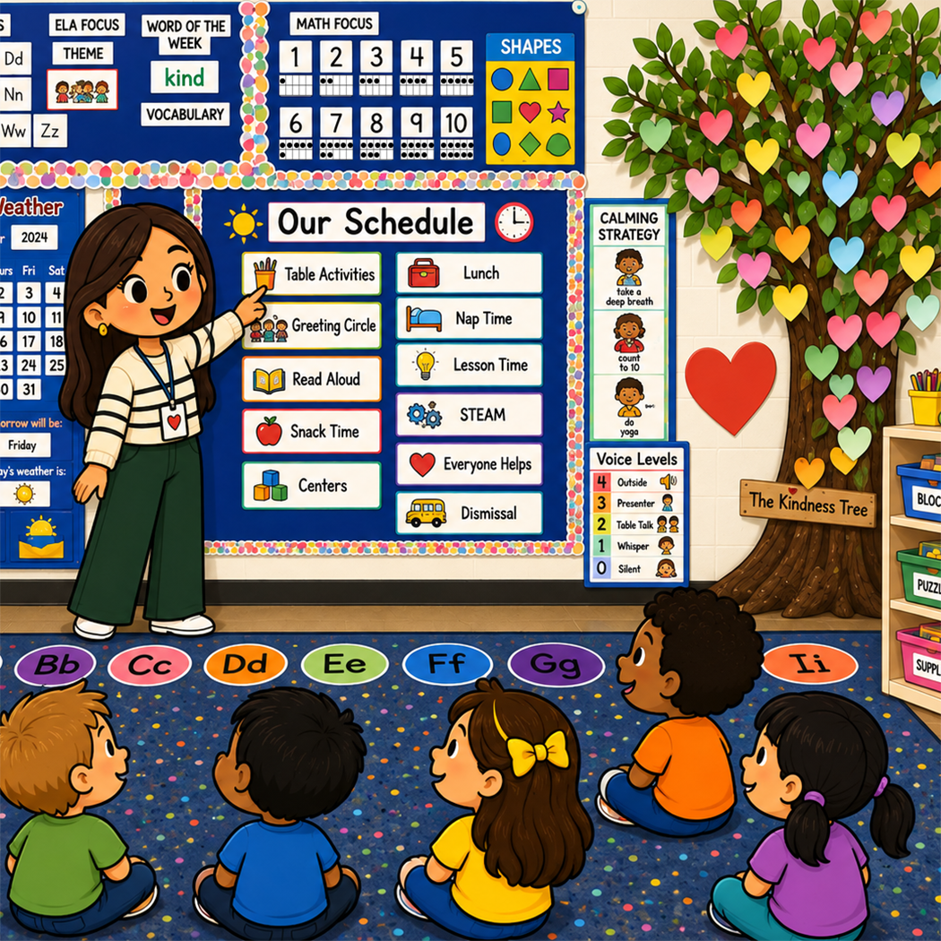 Using a Visual Schedule in Pre-K