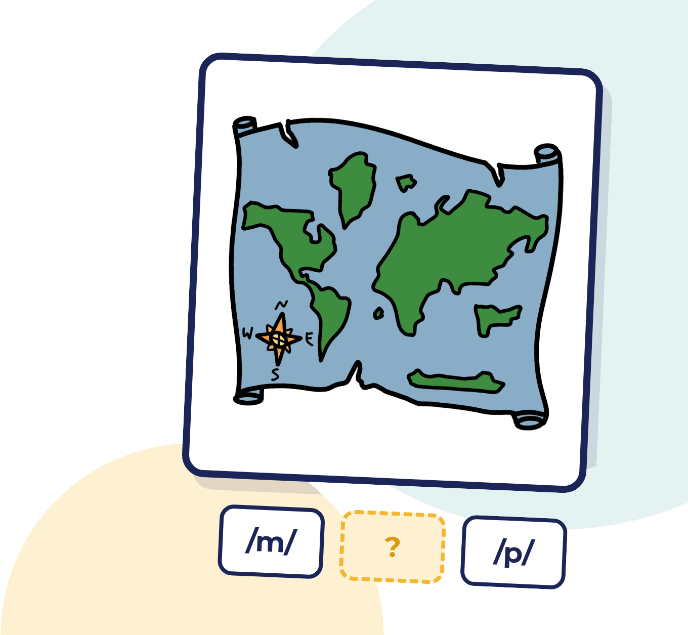 When a child can’t read “map”