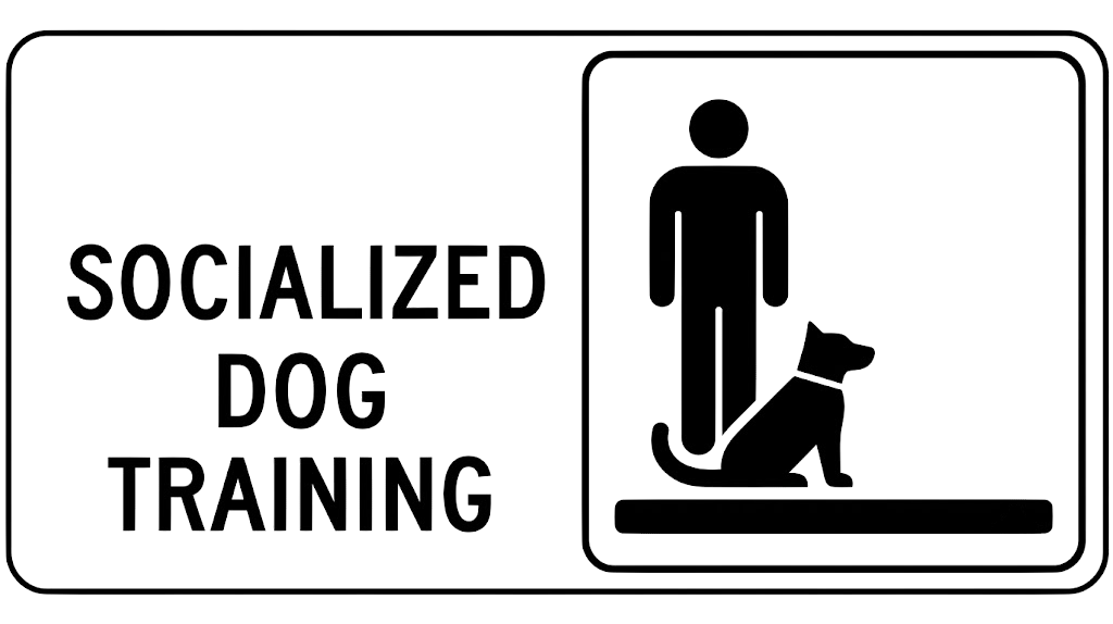 Socialized dog training