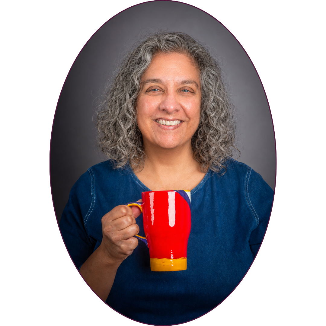 Ashima Saigal drinking chai