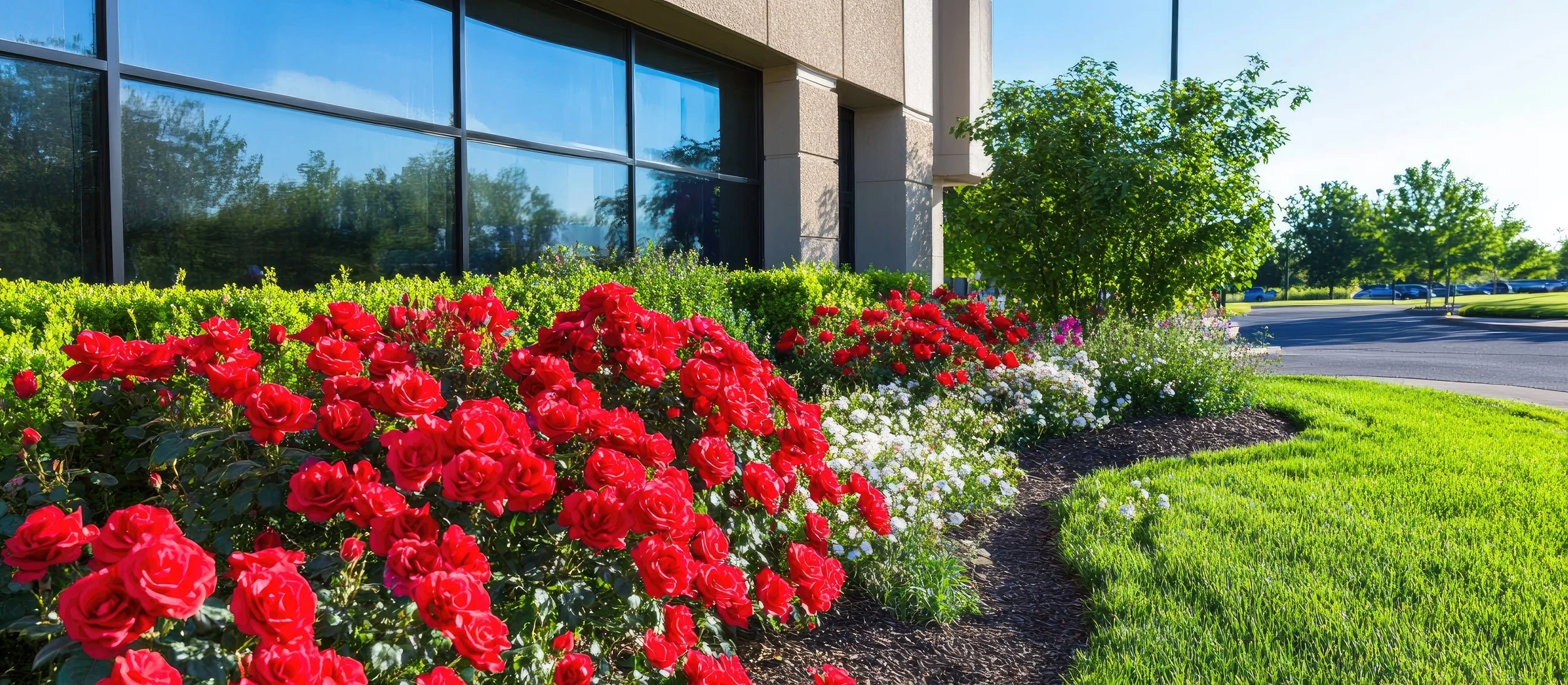 Commercial plantings and garden care