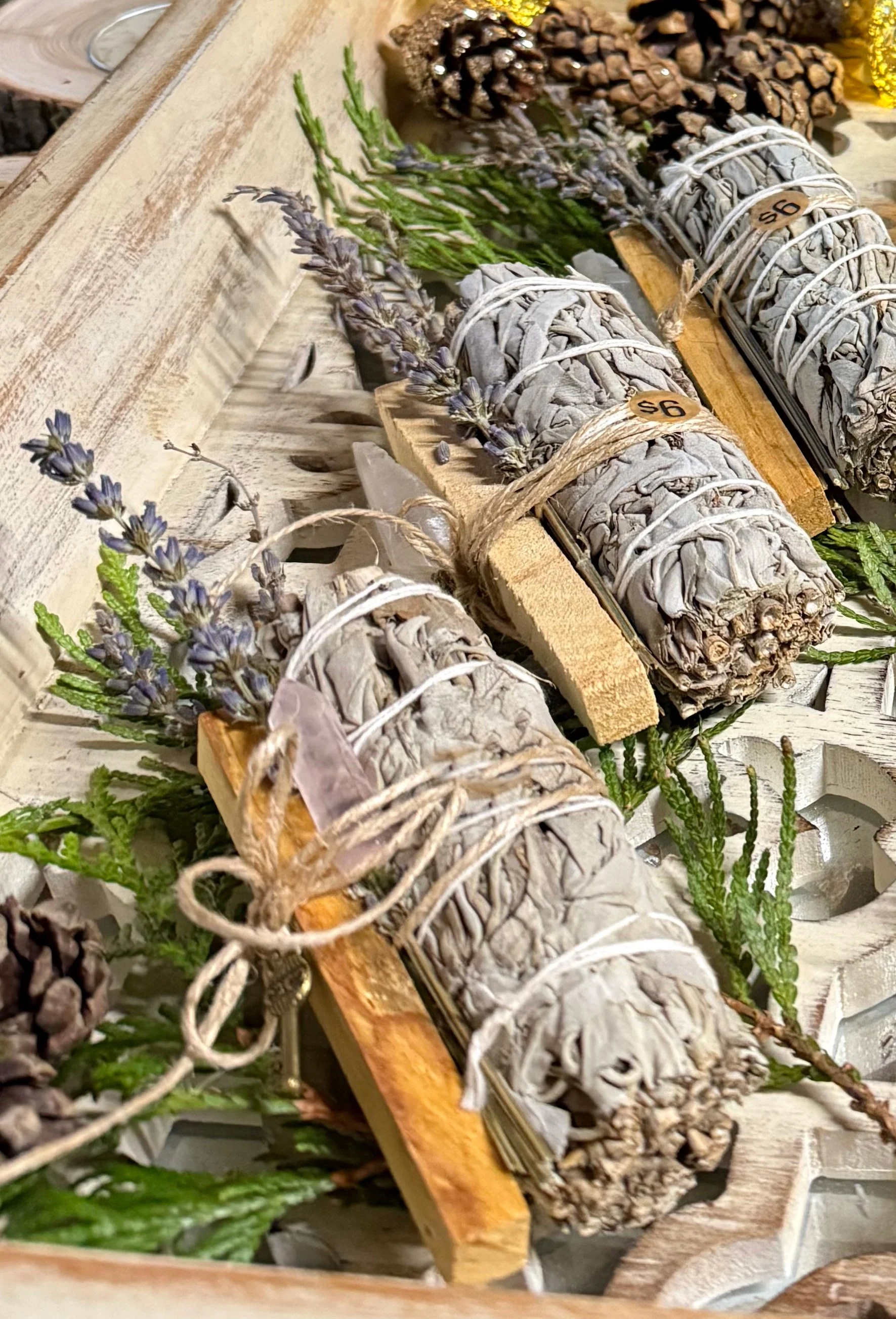 White Cedar Smudge Stick
