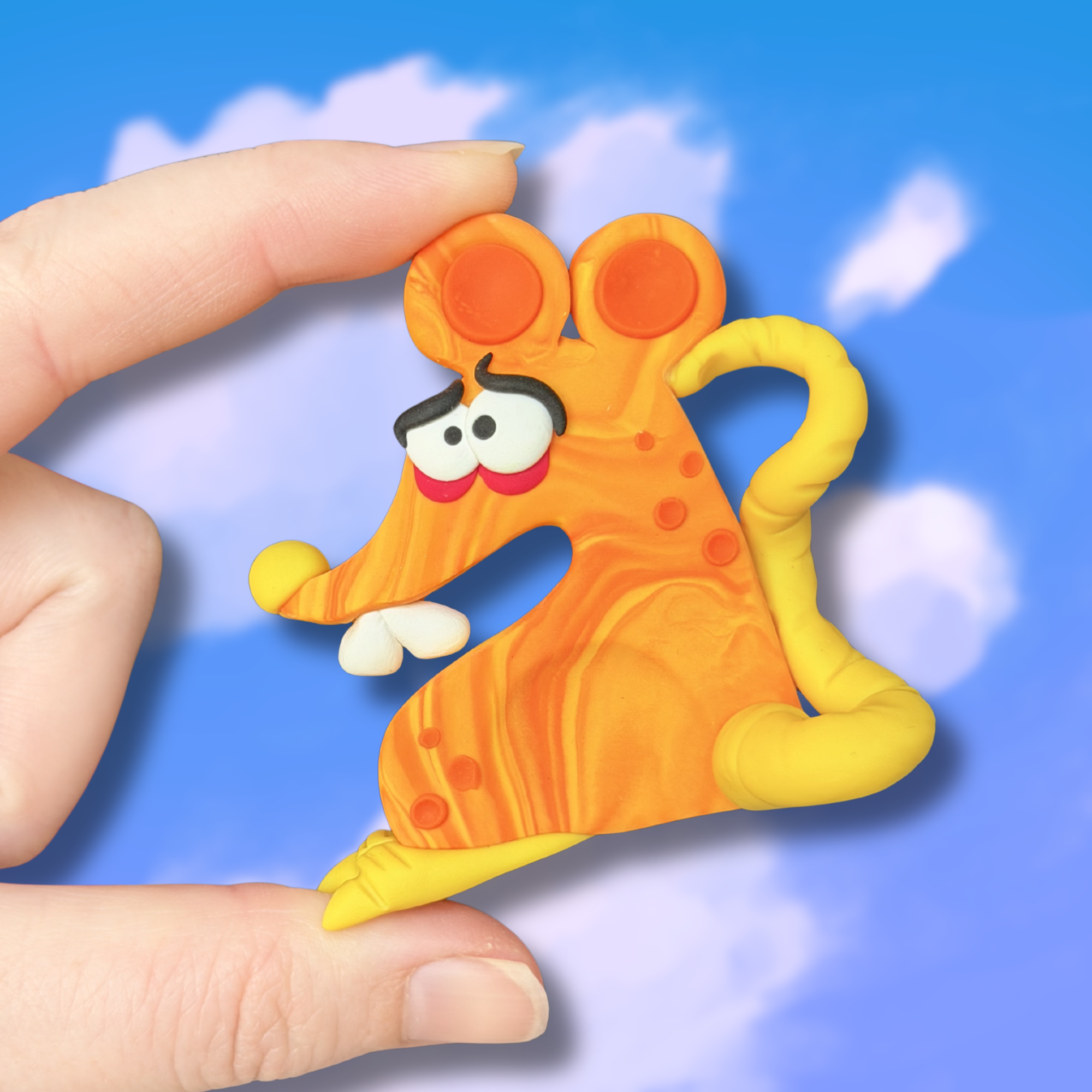 Orange Soda Worry Ratty