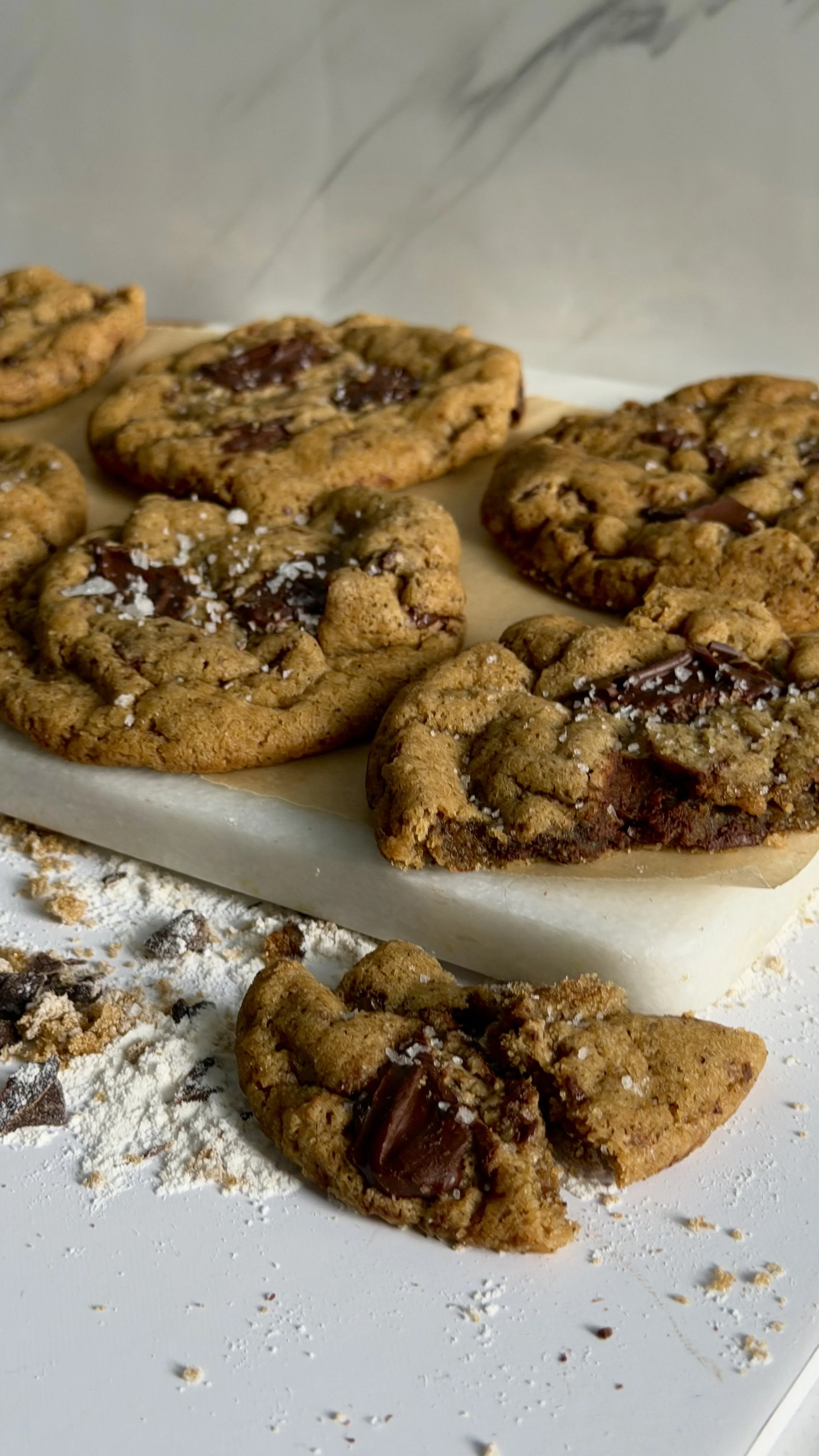 Salted Brown Butter Chocolate Chip Cookies [12-Pack]