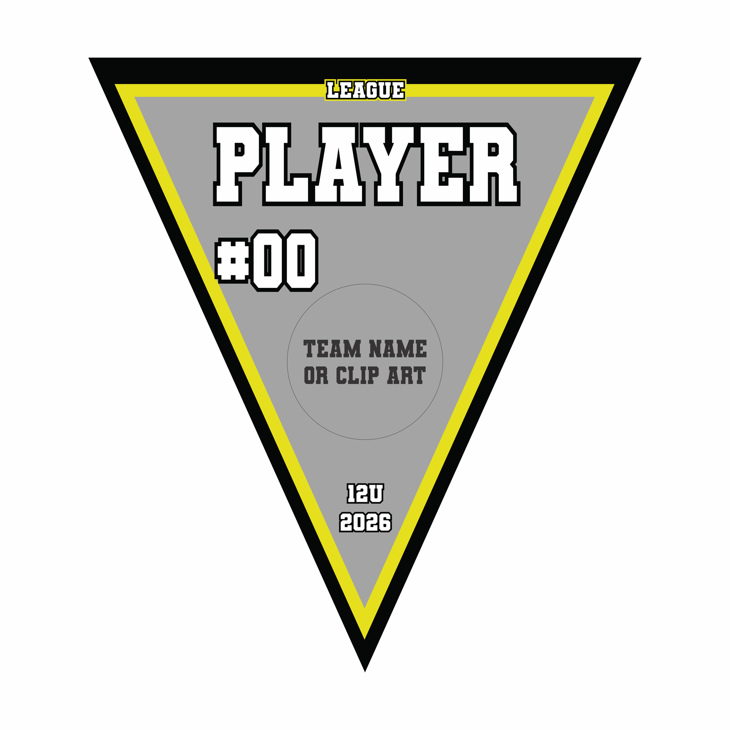 Triangle Pennant Style B