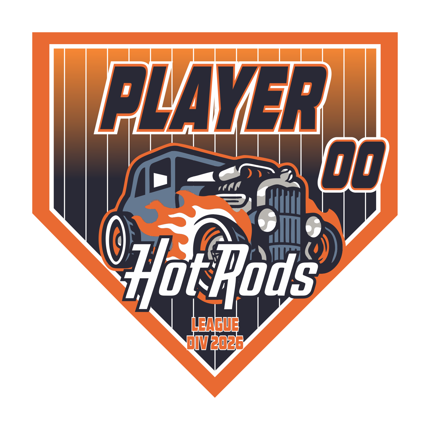 Home Plate Pennant Style B