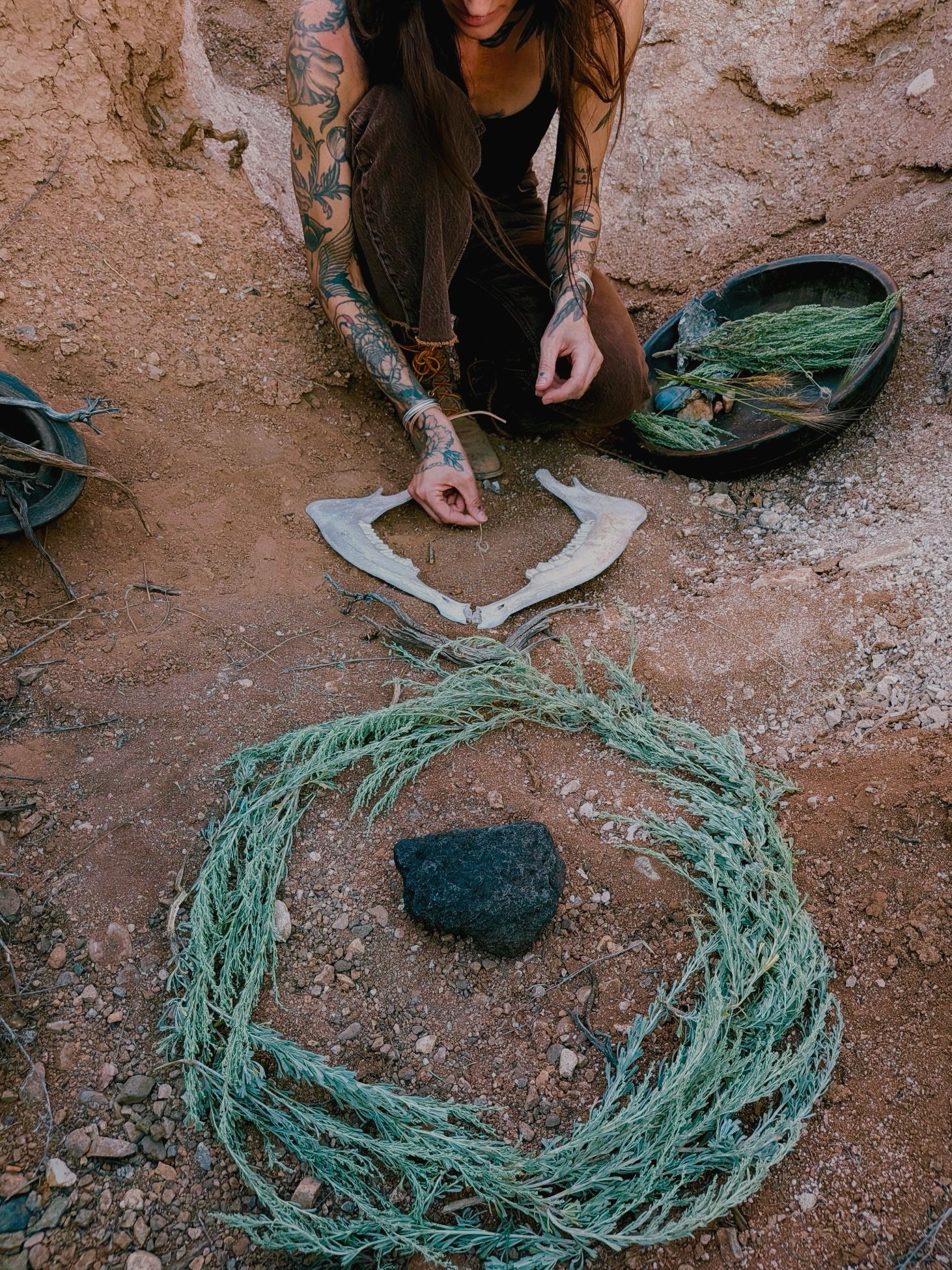 Rita von Lehe in Taos, New Mexico