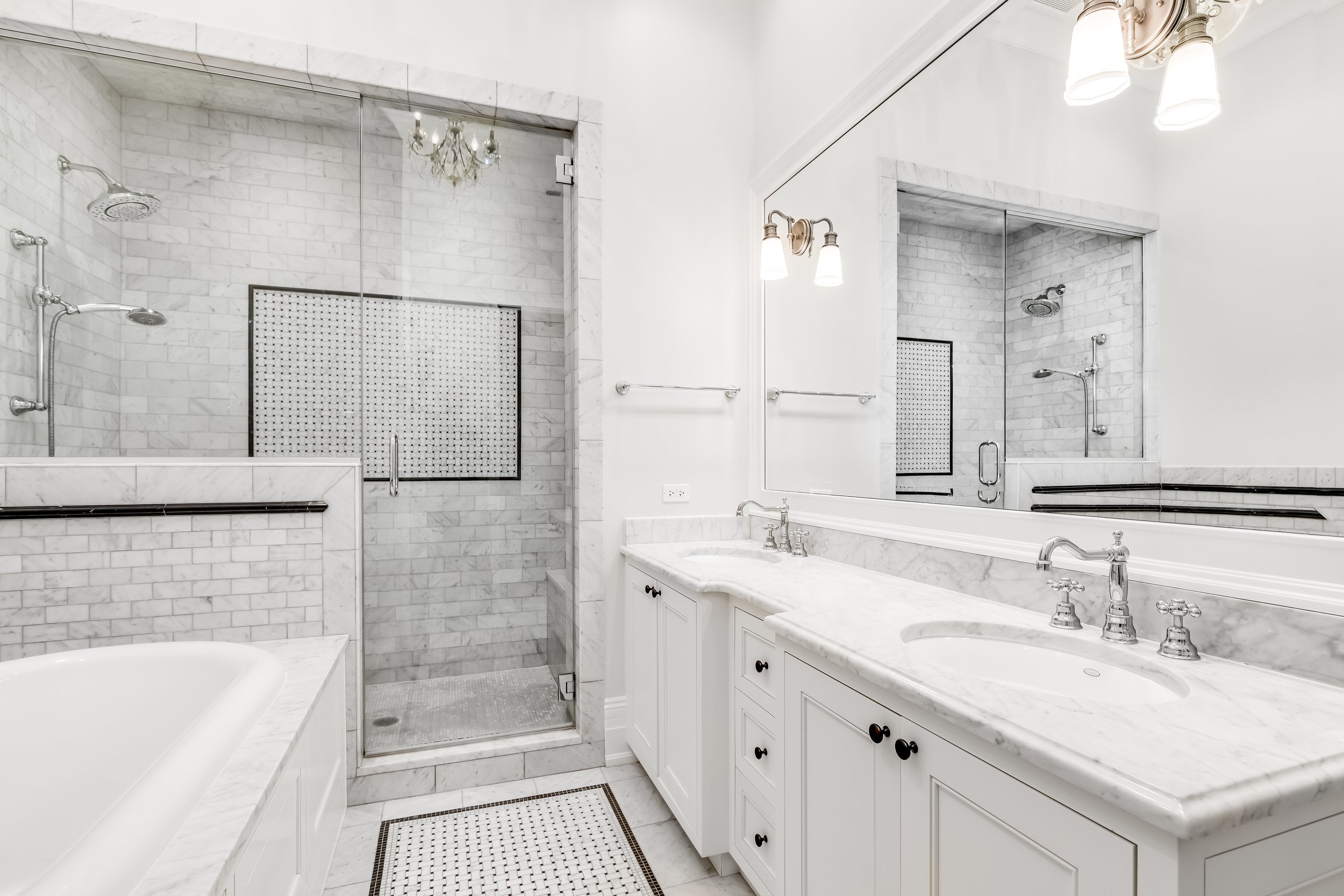 Sleek Bathroom Remodels