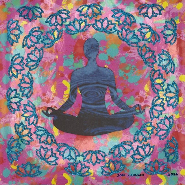 Lotus Series: Jubilee—by Hudson Valley artist Jodi Carlson. Fine Art Print.