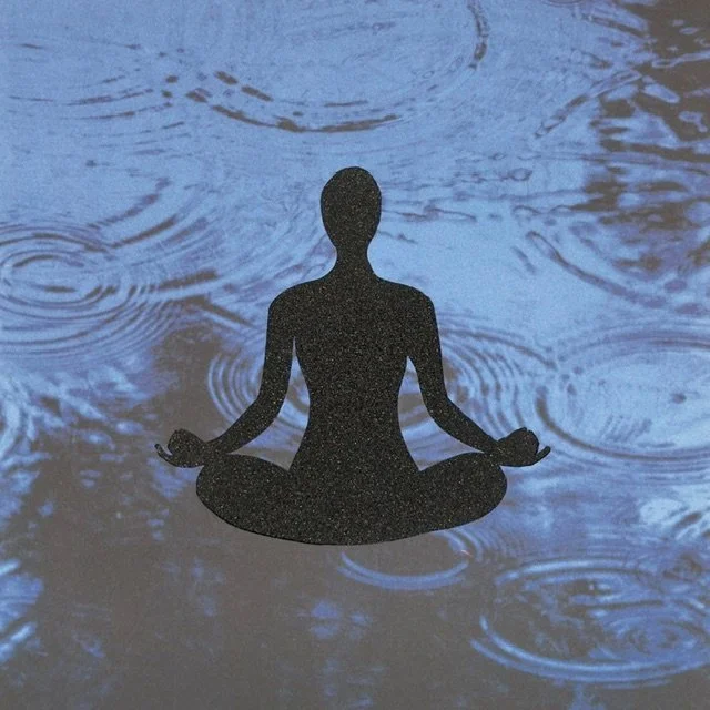 Lotus Series: Ripples—by Hudson Valley artist Jodi Carlson. Fine Art Print.