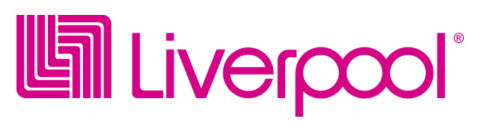 Logotipo de Liverpool en color rosa