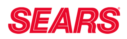 Logo de Sears en color rojo sobre fondo blanco