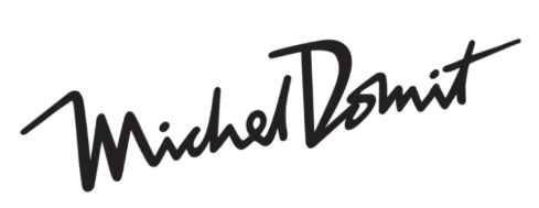 Firma de Michel Domit en estilo manuscrito