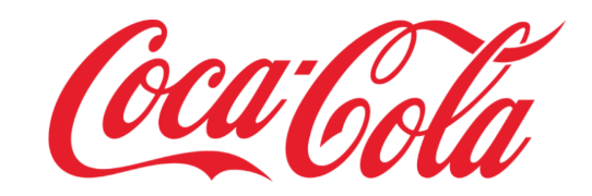 Logotipo de Coca-Cola en fondo blanco.