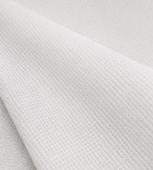 Tela de tela blanca con textura de malla