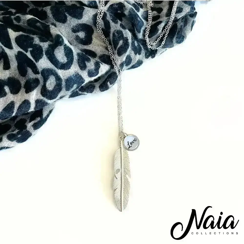 Custom Feather Necklace