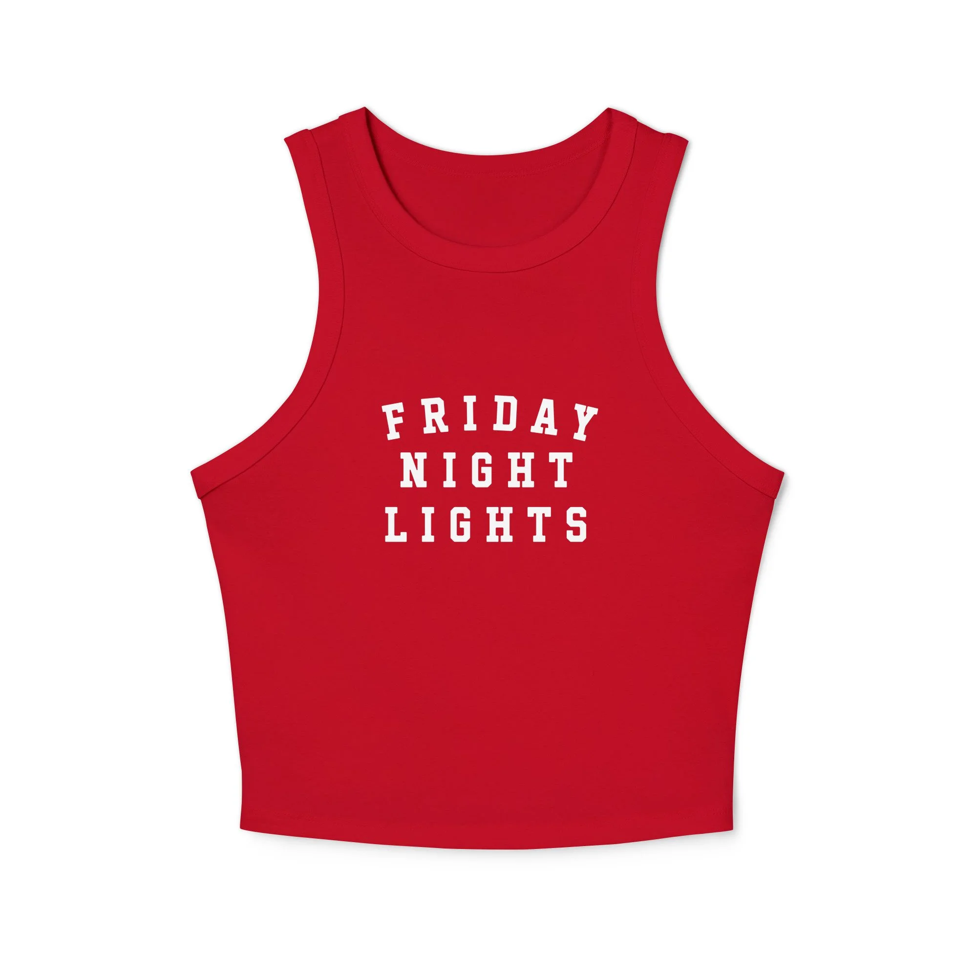 Friday Night Lights // Bella Canvas Racer Tank Top