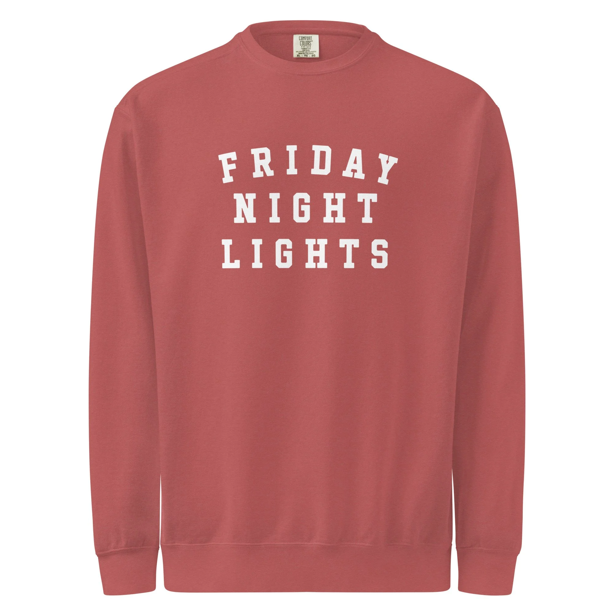 Friday Night Lights // Comfort Colors Crewneck