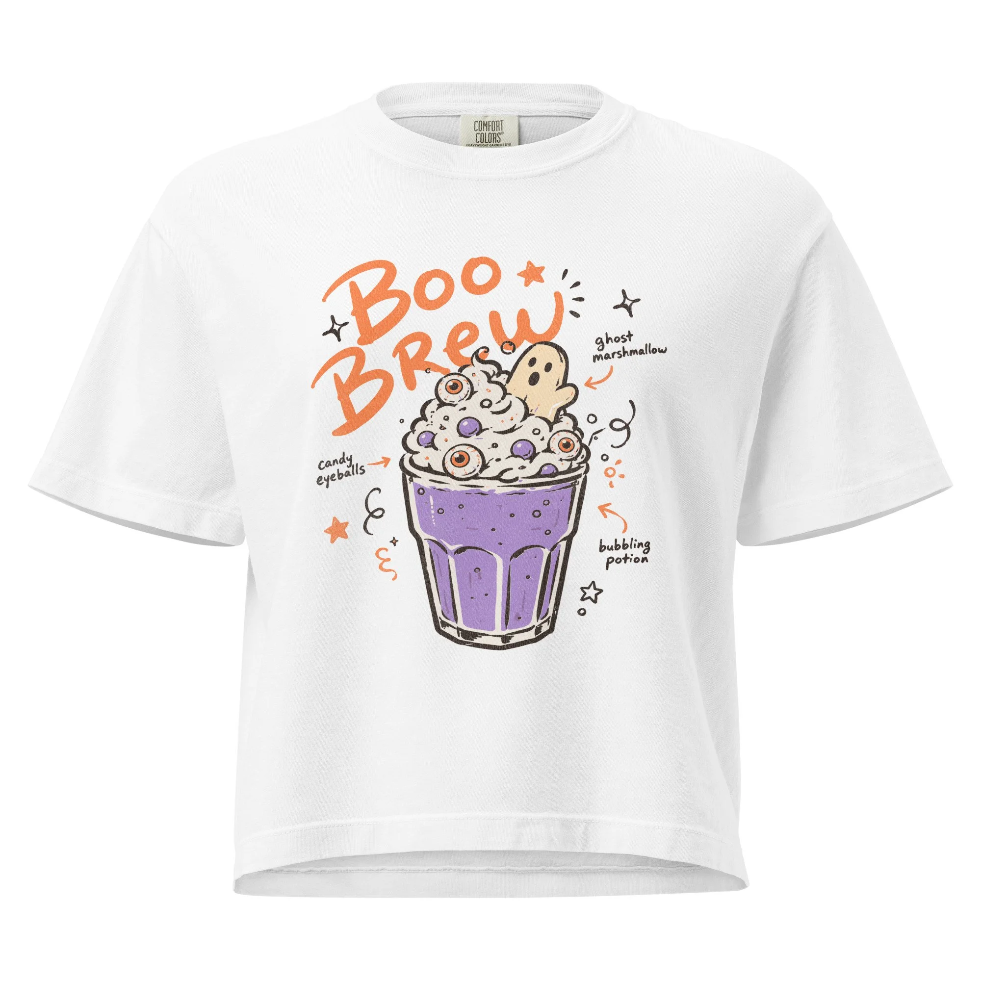 Boo Brew // Comfort Colors Boxy Tee