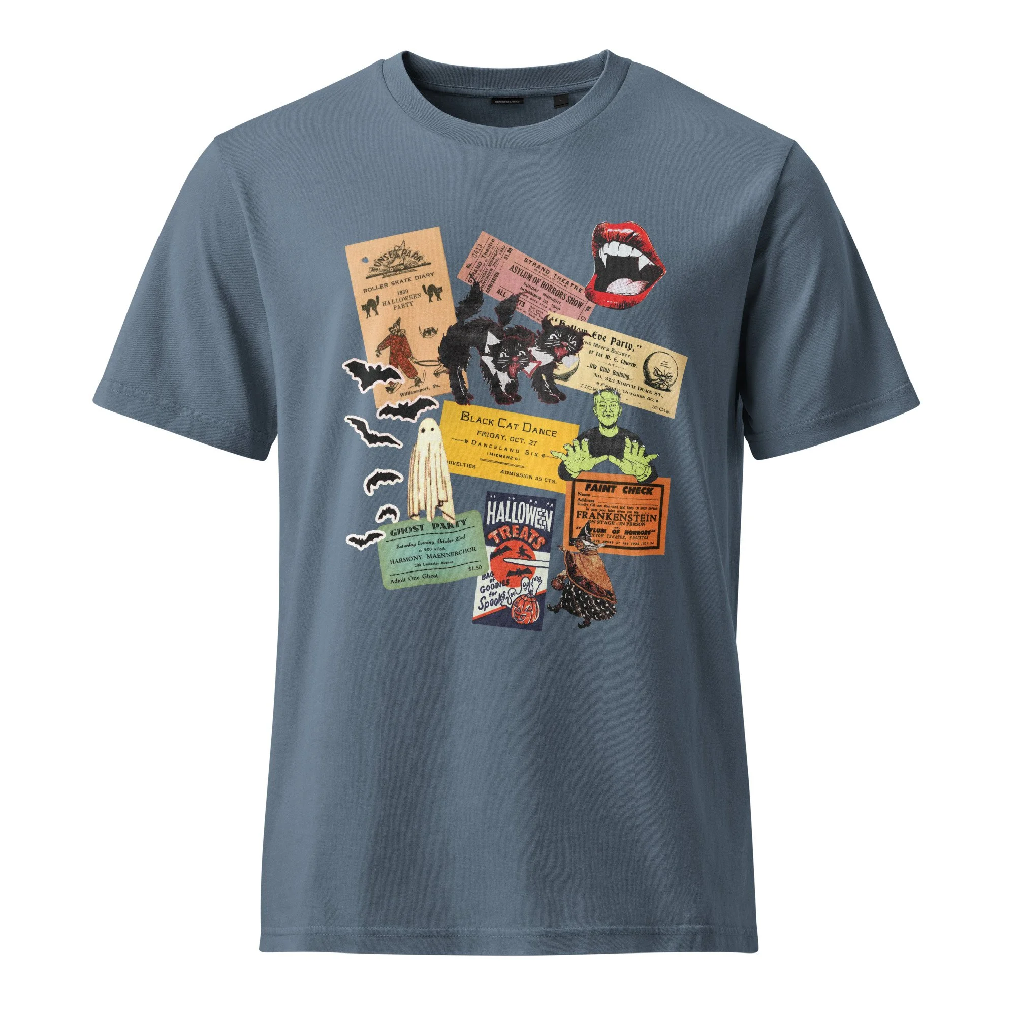 Vintage Halloween Collage // Stanley Stella Vintage Tee