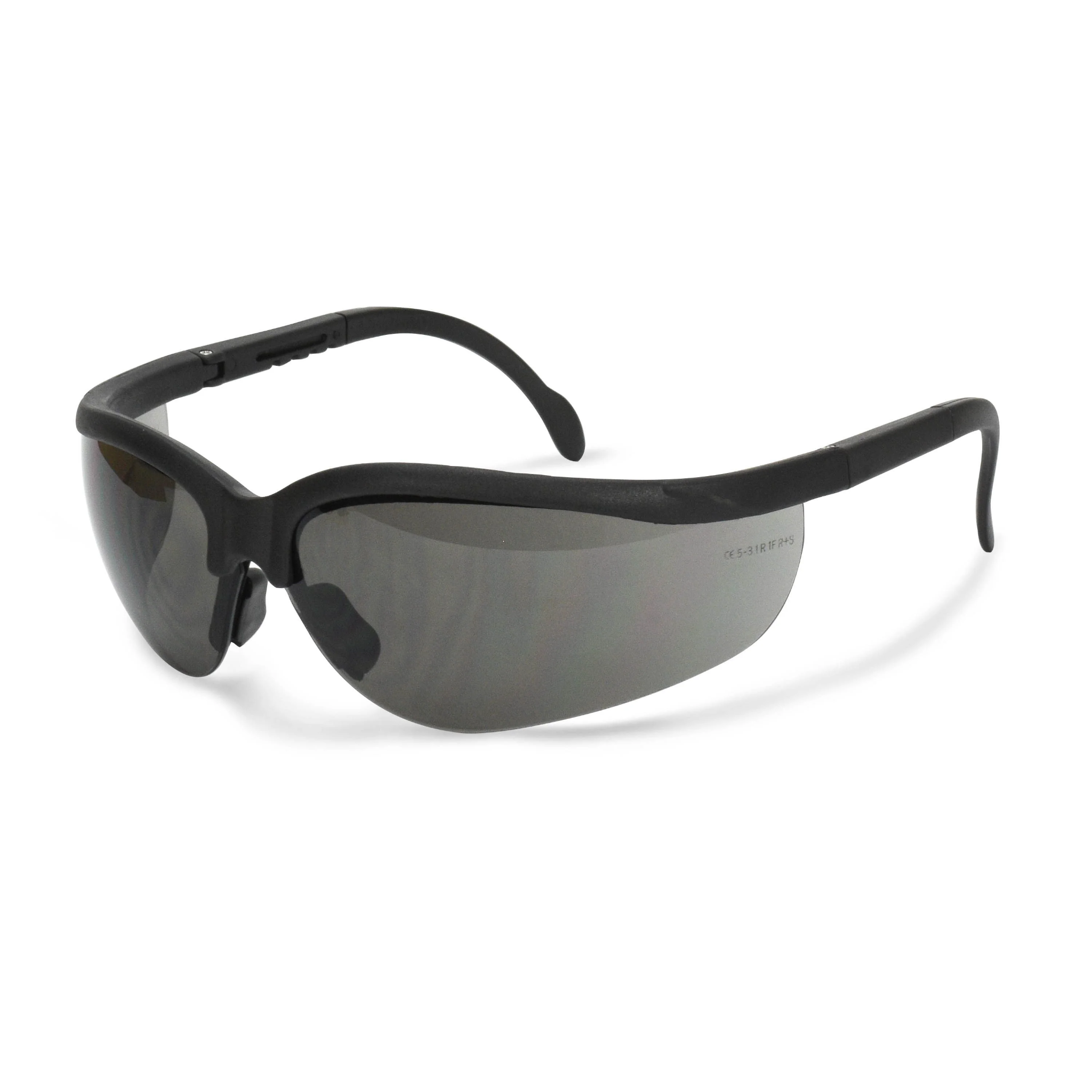 Safety Eyewear - Black Frame - Smoke Anti-Fog Lens