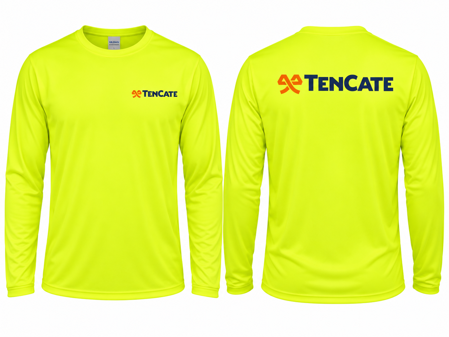 TenCate Yellow Hi-Vis Long Sleeve Shirt (2 Logos)