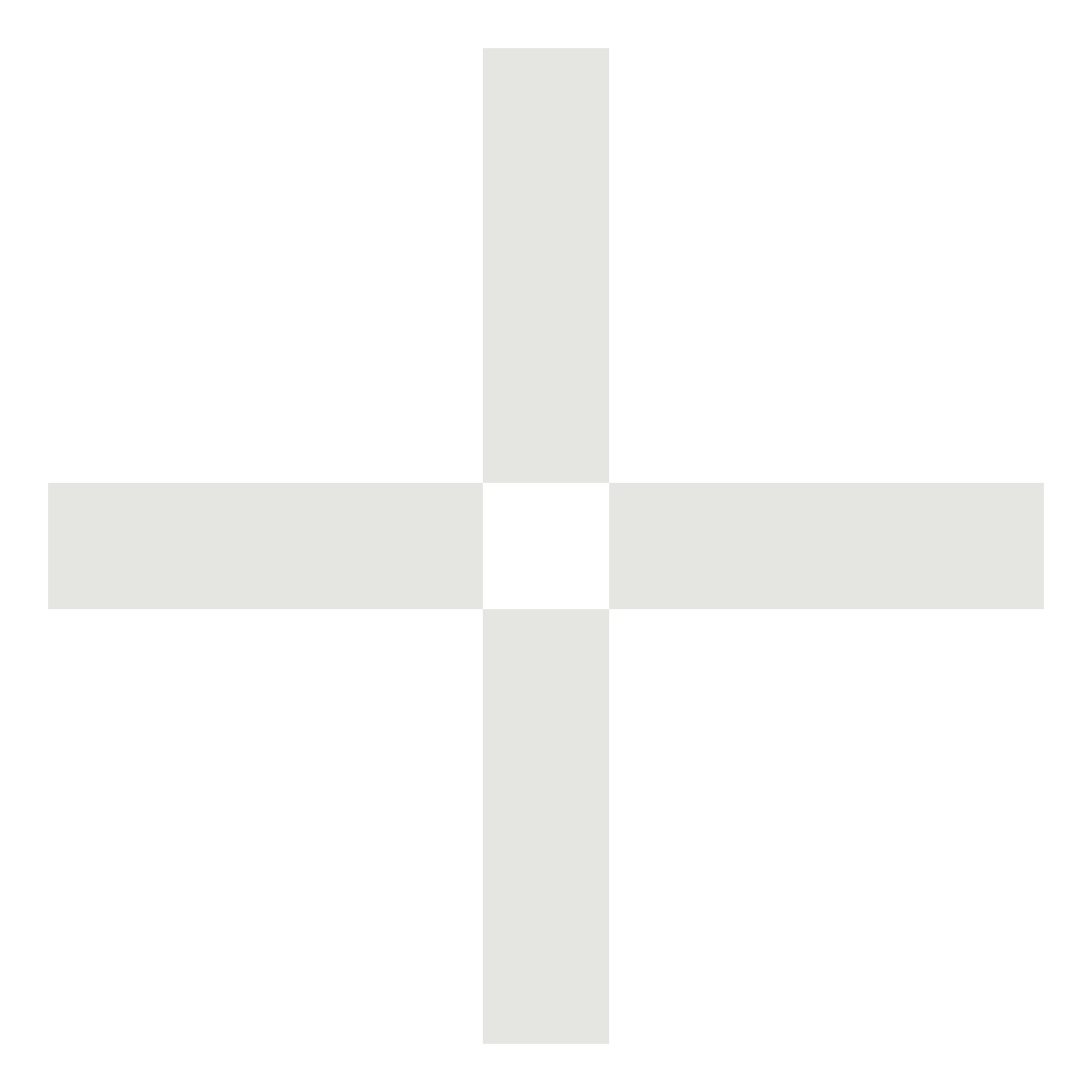 Black and white cross-shaped pattern with a vertical gray bar in the center.
