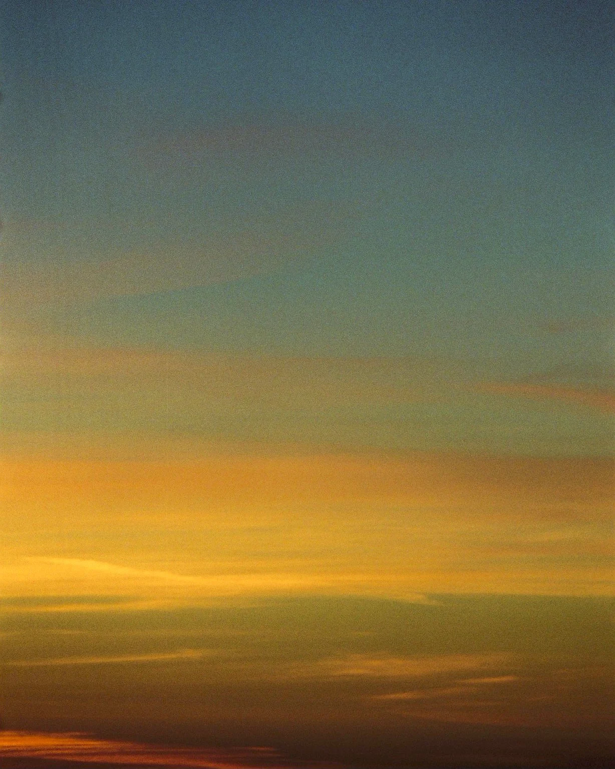 Sunset gradient in Vancouver