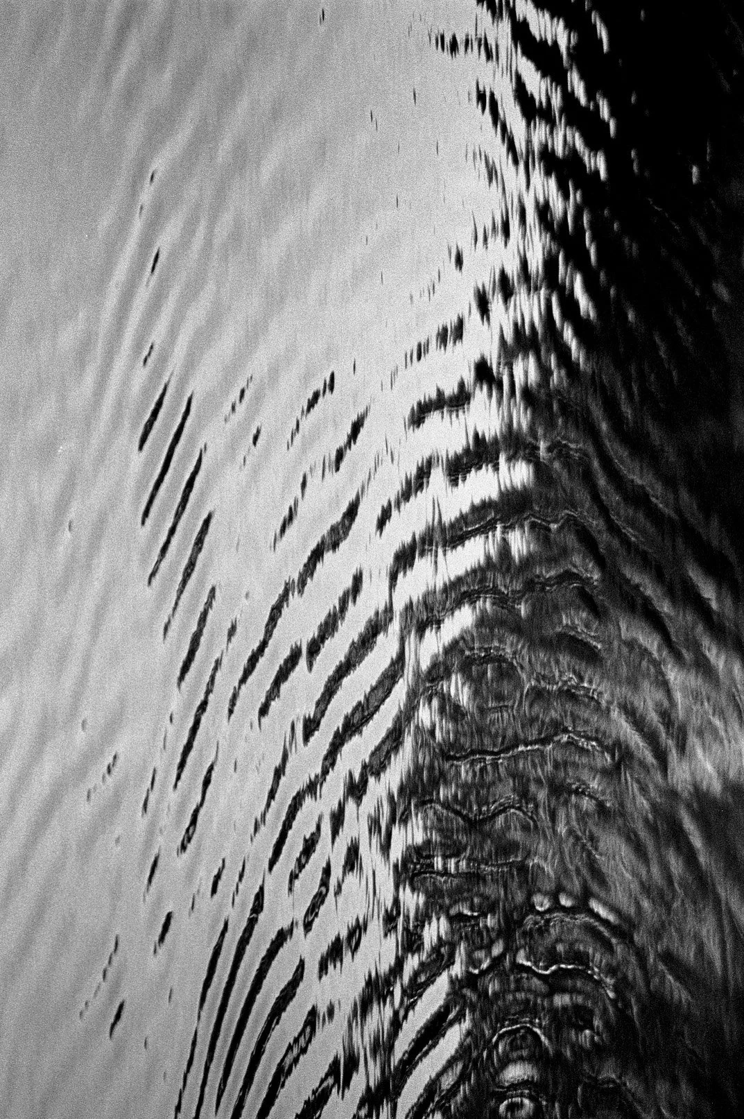 Image of water flowing on ground
