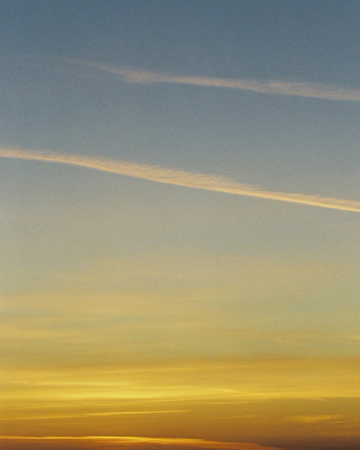 Sunset gradient in Vancouver