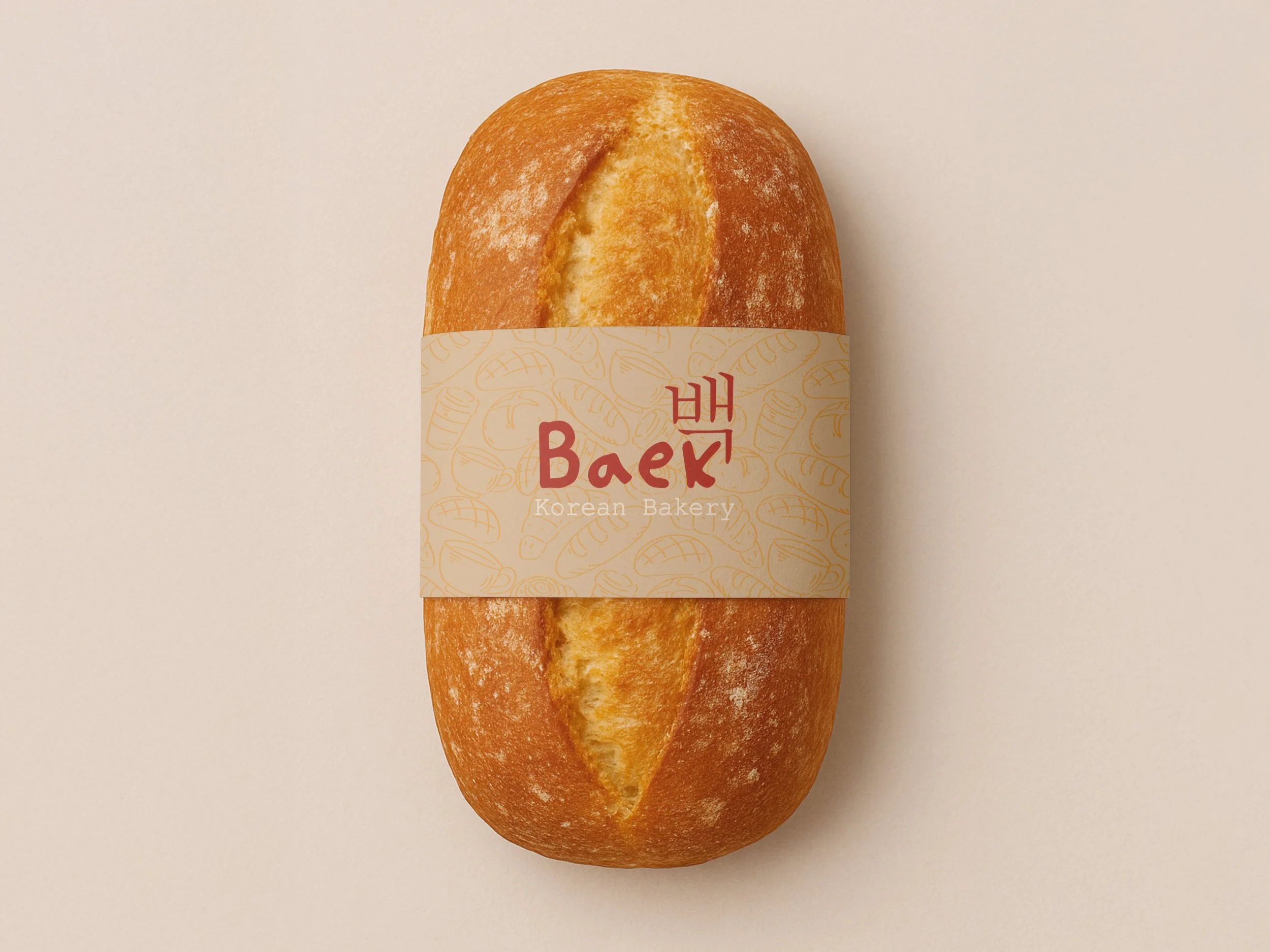Free Bread Loaf Mockup With Paper Label.jpg