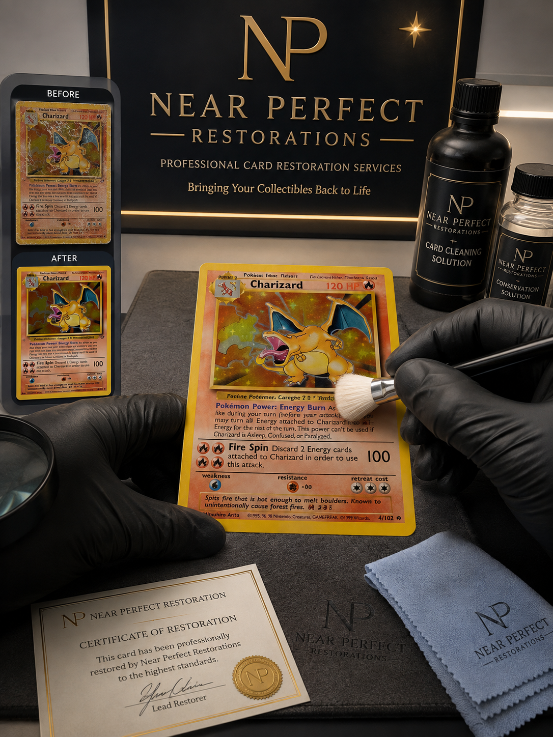 Card Cleaning & Polishing — 1 Card