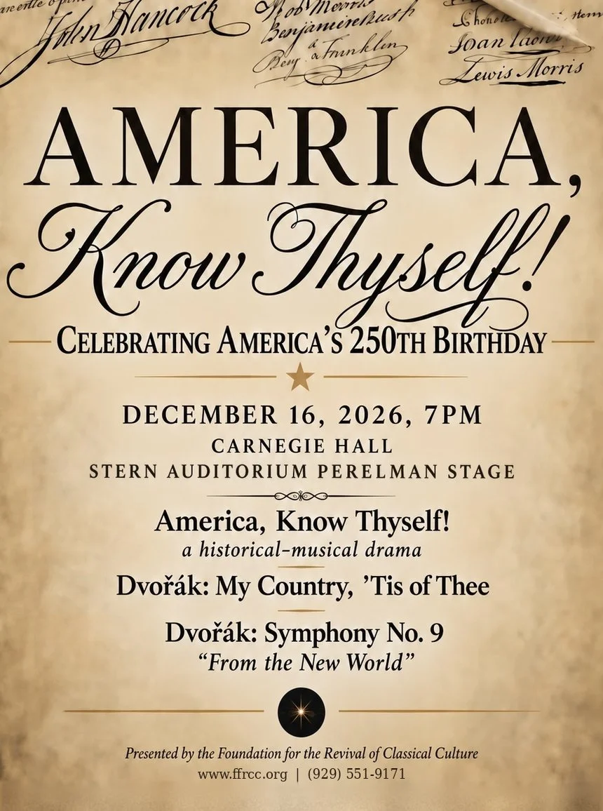America, Know Thyself!