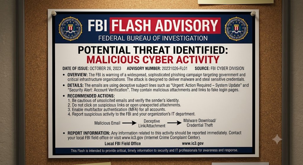 FBI CD Flash Advisory