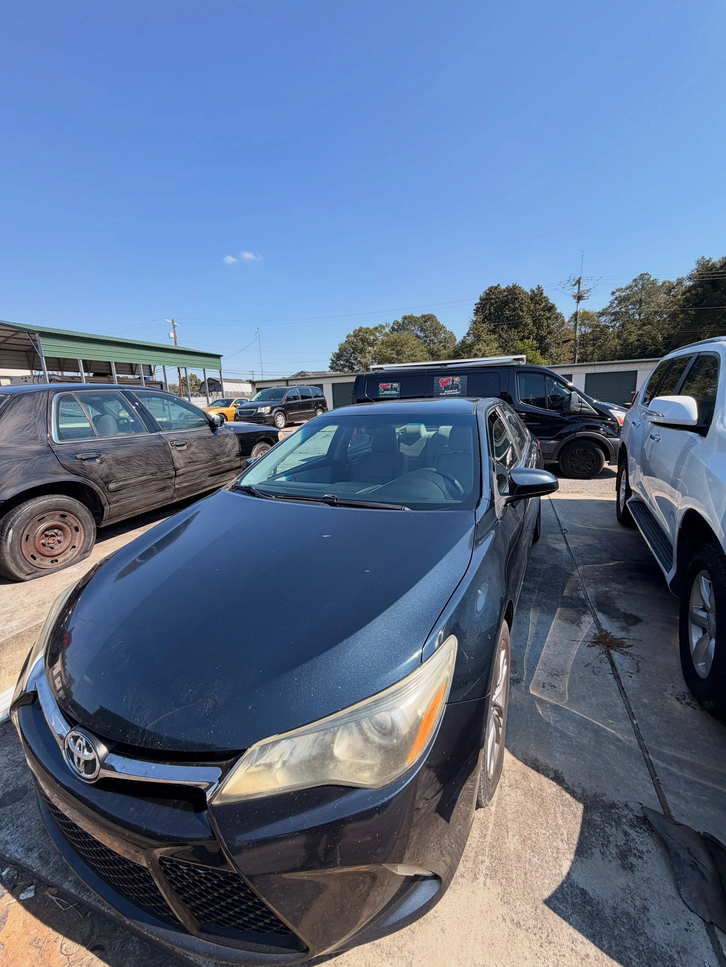 Out in Phenix City taking care of this Toyota Camry! 💪🏽🩷

First time working at this shop, and the vibes were GOOD! Love finding new places and making connections along the way!

We&rsquo;re currently in limbo with our physical aftercare instructi