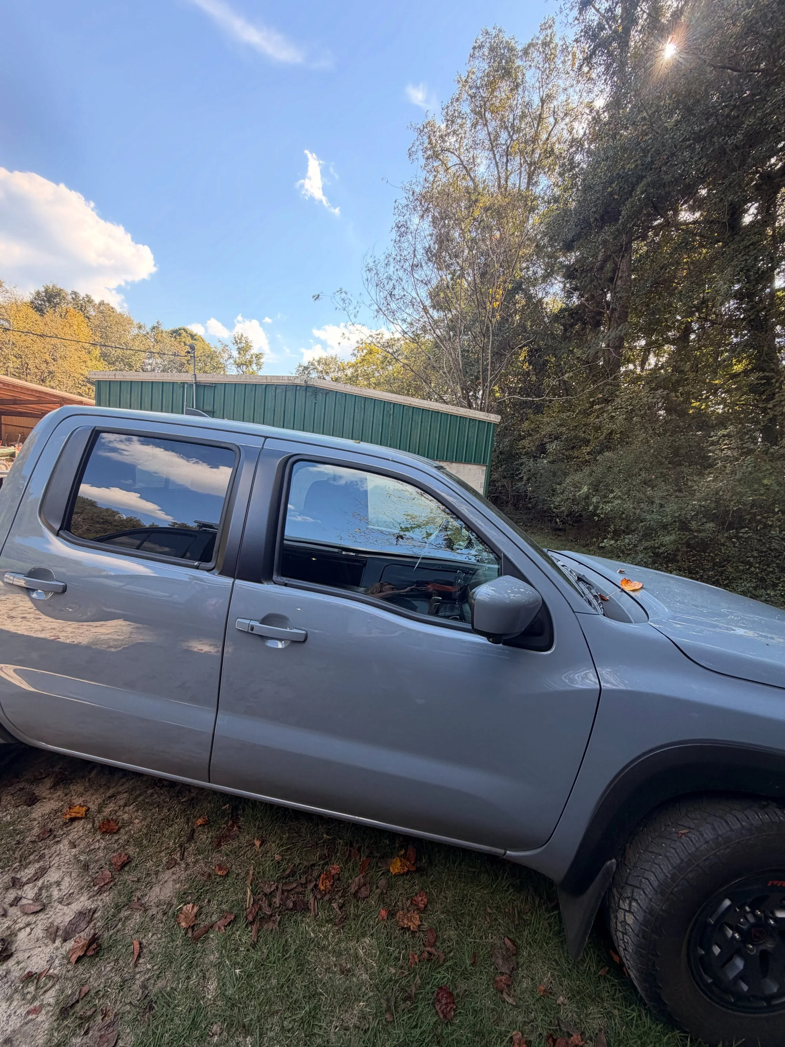 Finished up with a door glass replacement on this Nissan Frontier! 💪🏽🩷

We got on the topic of ADAS calibrations, and he mentioned that when he had the windshield replaced on his Ford, nobody calibrated it. He said he&rsquo;s never had a single is