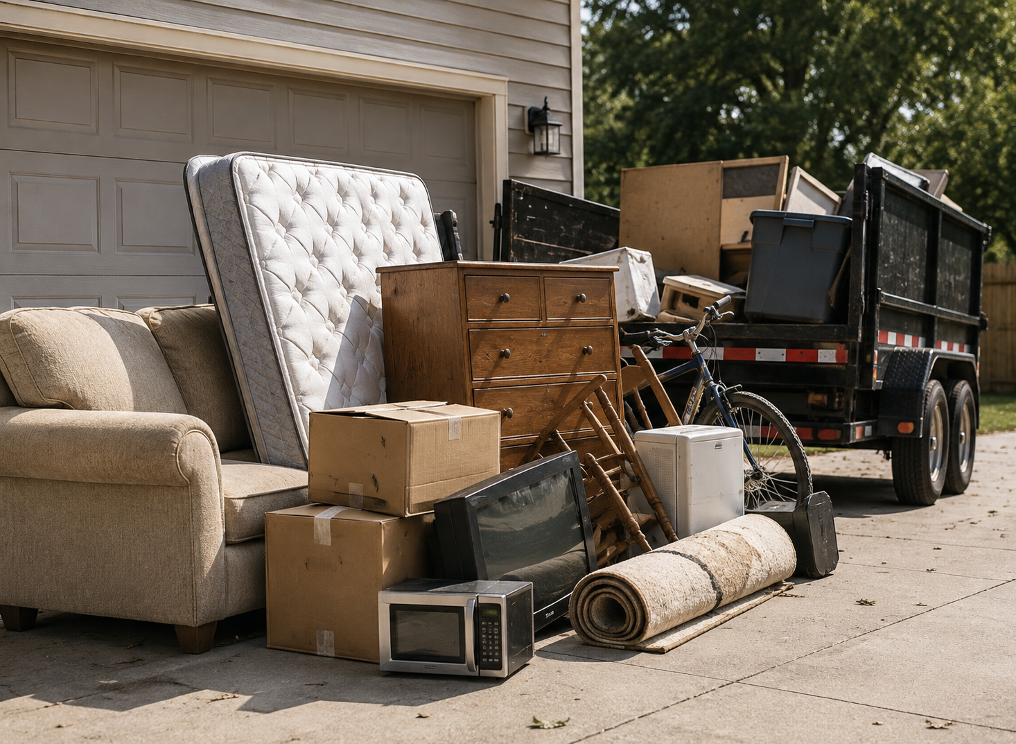 Driveway Junk removal