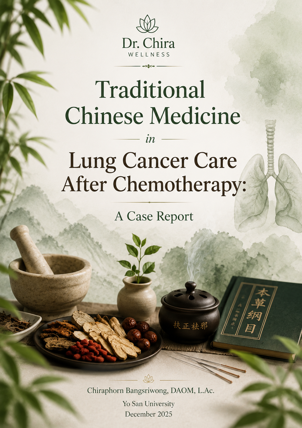 Traditional Chinese Medicine in Lung cancer care after chemotherapy: A case report.
