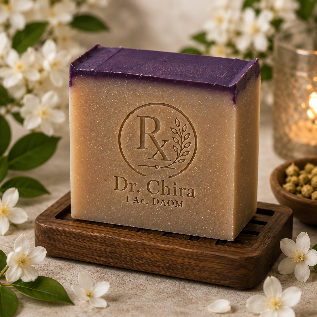 RX / 02 — Velvet Night (CBD + Jasmine) Soap