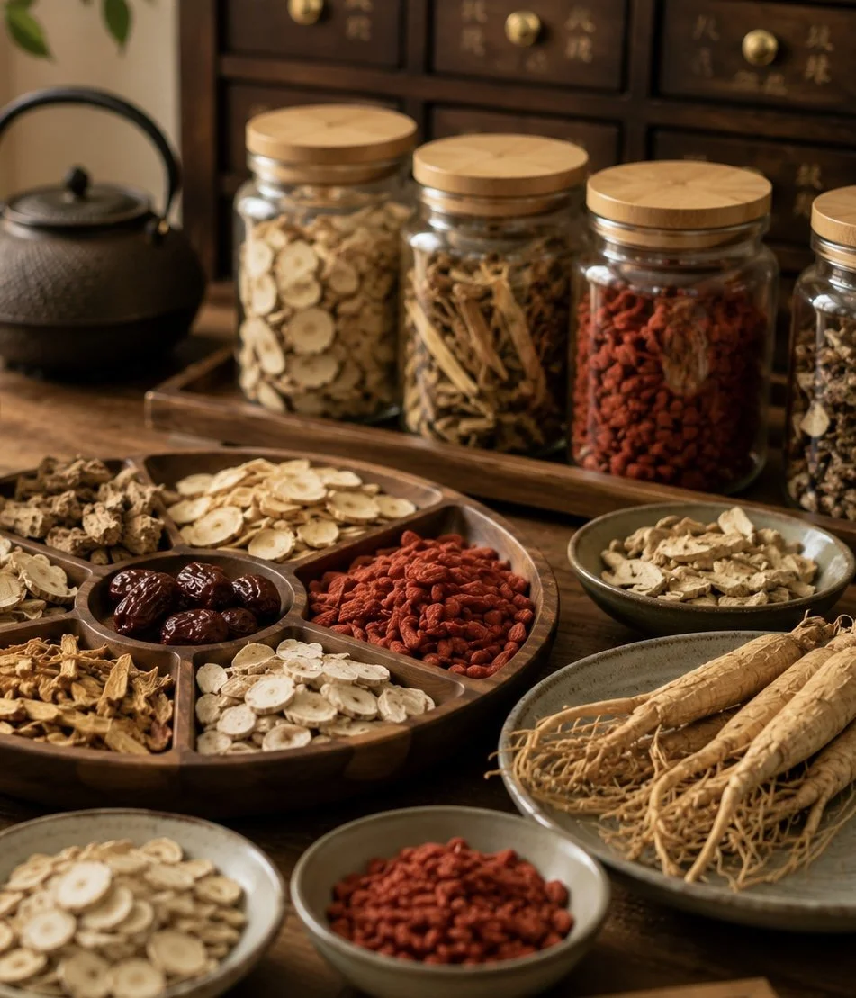 Traditional Chinese herbal medicine at Dr. Chira Wellness.