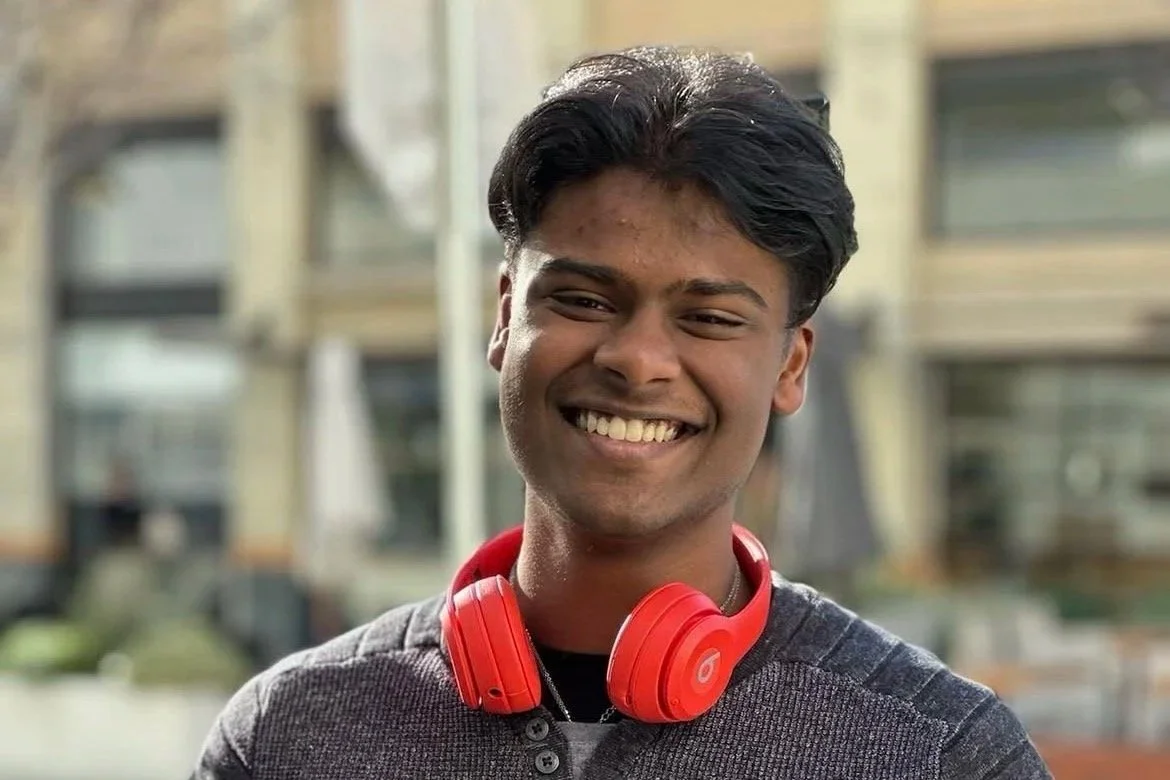 Sean Vijay Natarajan profile photo. South Asian animation artist.