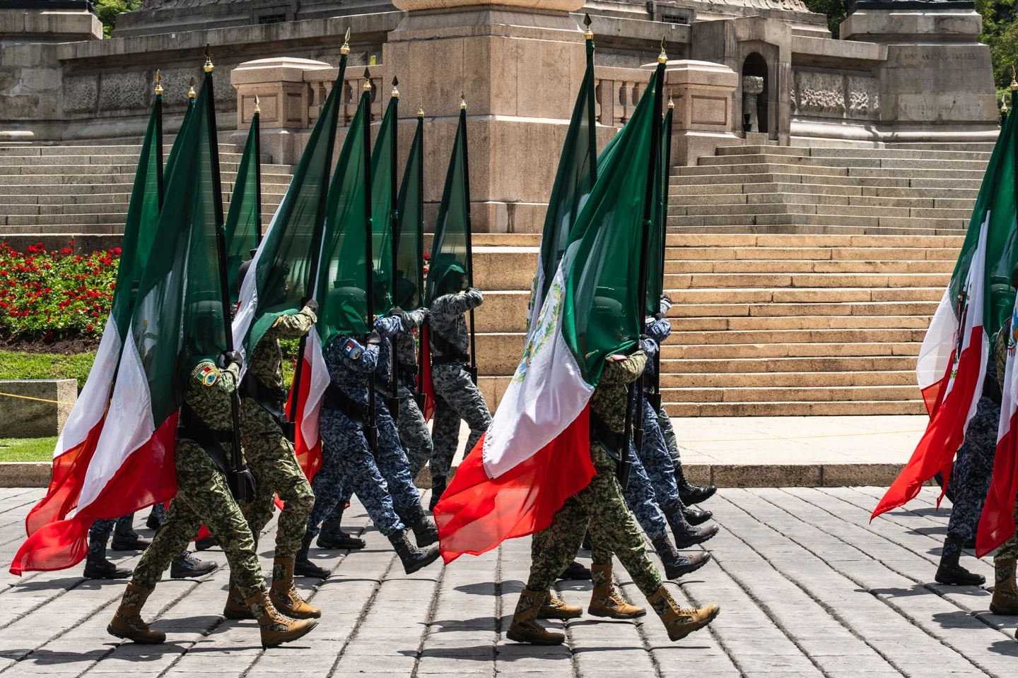 Marcha Militar del 16 de Septiembre en la Ciudad de México