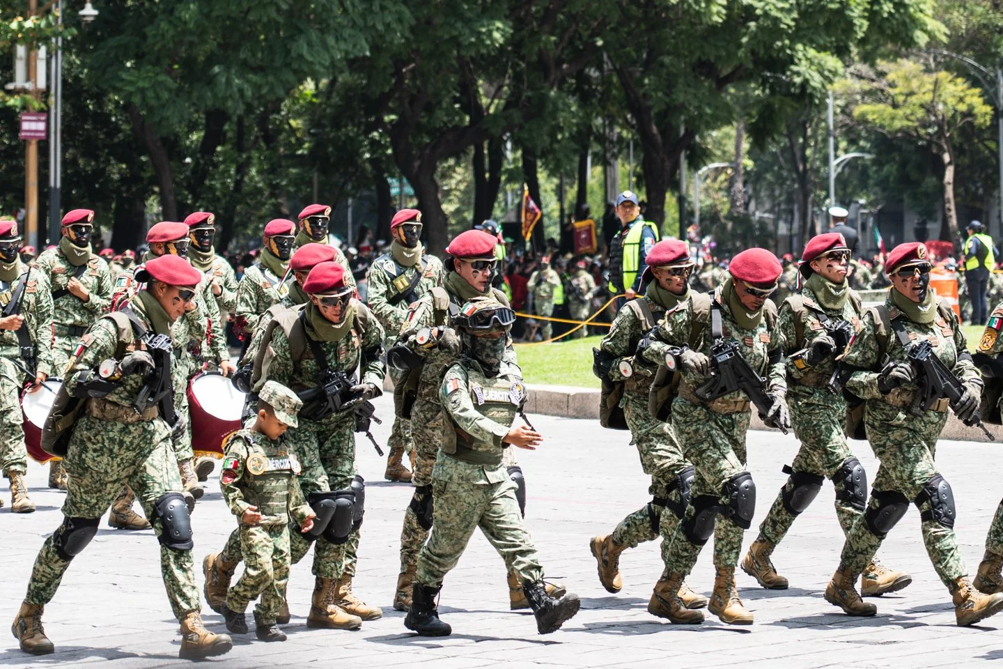 Marcha Militar del 16 de Septiembre en la Ciudad de México