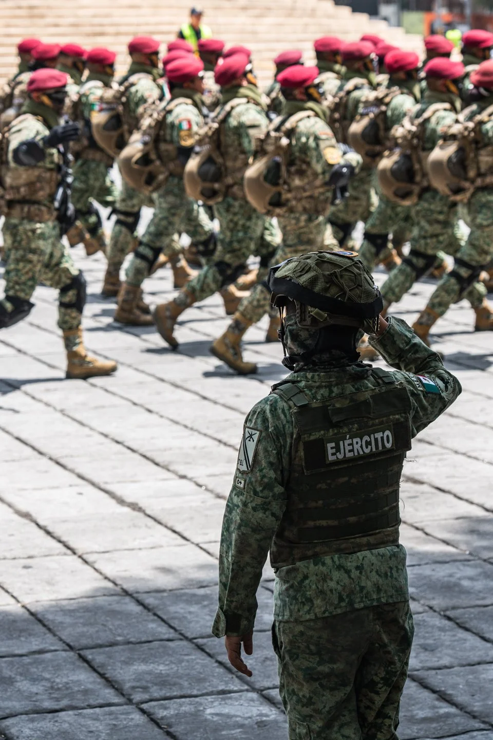 Marcha Militar del 16 de Septiembre en la Ciudad de México