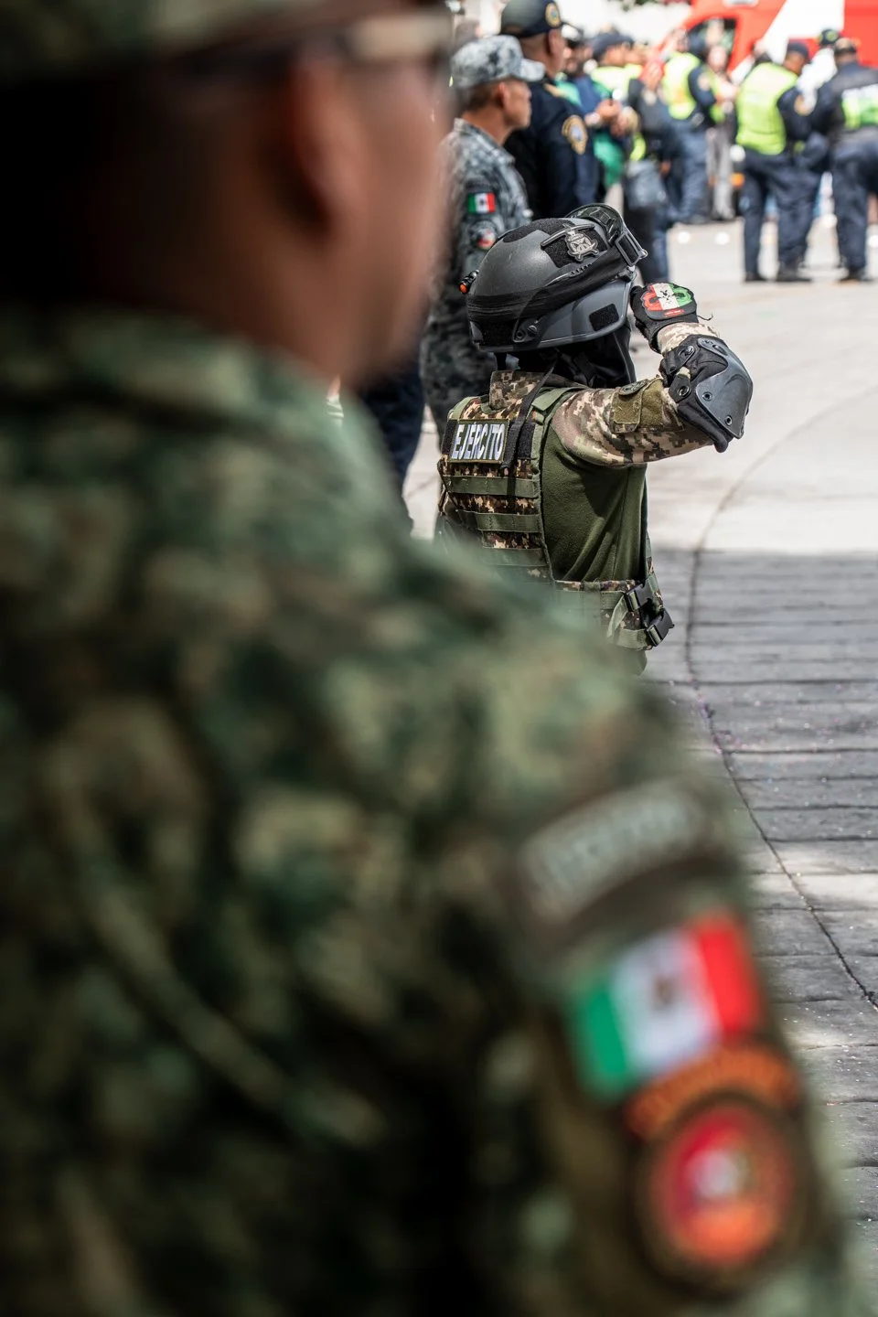 Marcha Militar del 16 de Septiembre en la Ciudad de México